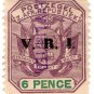 (I.B) Transvaal Revenue : Duty 6d (VRI)