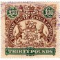 (I.B) Rhodesia/BSAC Revenue : Duty &Acirc;&pound;30