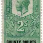 (I.B) George V Revenue : County Courts (Northern Ireland) 2/-