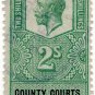 (I.B) George V Revenue : County Courts (Northern Ireland) 2/-