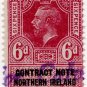 (I.B) George V Revenue : Contract Note (Northern Ireland) 4/-