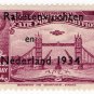 (I.B) Netherlands Cinderella : Rocket Mail (Rakentenvluchten) 1934 OP