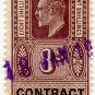 (I.B) Edward VII Revenue : Contract Note 8/-