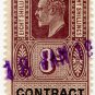 (I.B) Edward VII Revenue : Contract Note 8/-