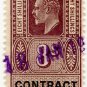 (I.B) Edward VII Revenue : Contract Note 8/-