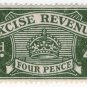 (I.B) Excise Revenue : 4d Grey-Green (1934)