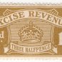 (I.B) Excise Revenue : 1&Acirc;&frac12;d Bistre (1916)