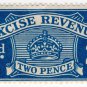 (I.B) Excise Revenue : 2d Blue (1934)