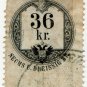 (I.B) Austria/Hungary Revenue : Stempelmarke 36 Kr