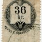 (I.B) Austria/Hungary Revenue : Stempelmarke 36 Kr