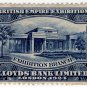 (I.B) British Empire Exhibition : Lloyds Bank Stamp