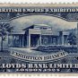 (I.B) British Empire Exhibition : Lloyds Bank Stamp