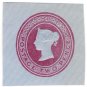 (I.B) QV Postal : Embossed Die 2d (undated)