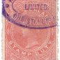 (I.B) New Zealand Revenue : Stamp Duty 4/- (sideways watermark)