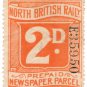 (I.B) North British Railway : Newspaper Parcel 2d