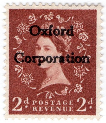 (I.B) Elizabeth II Commercial Overprint : Oxford Corporation