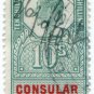 (I.B) Edward VII Revenue : Consular Service 10/-