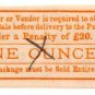 (I.B) QV Revenue : Cavendish Tobacco Duty (1oz)