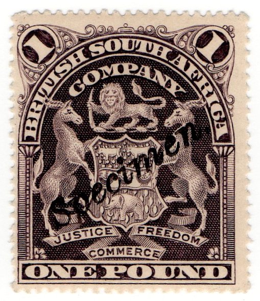 (I.B) Rhodesia/BSAC Revenue : Duty &Acirc;&pound;1