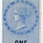 (I.B) Straits Settlements Revenue : Duty Stamp $1