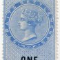 (I.B) Straits Settlements Revenue : Duty Stamp $1