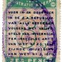 (I.B) Transvaal Revenue : Customs Frank Fee 6d