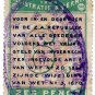 (I.B) Transvaal Revenue : Customs Frank Fee 6d