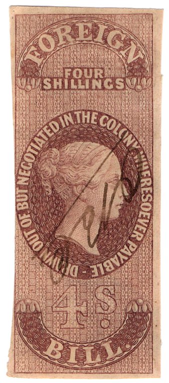 (I.B) Ceylon Revenue : Foreign Bill 4/-
