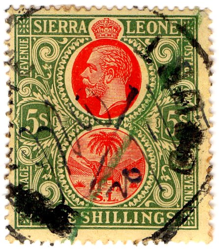 (I.B) Sierra Leone Revenue : Duty 5/-