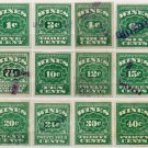 (I.B) US Revenue : Wines Collection (1913 issue)