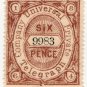 (I.B) Universal Telegraph Company : 6d Brown & Black