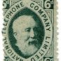(I.B) National Telephone Company : 6d Dull Green