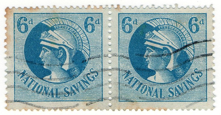 (I.B) National Savings : Brittania 1/- (postal)