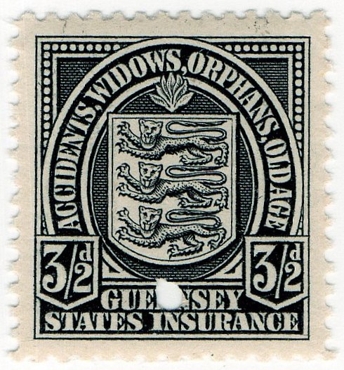 (I.B) Guernsey Revenue : Insurance 3/2d