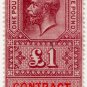 (I.B) George V Revenue : Contract Note £1