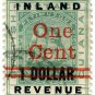 (I.B) British Guiana Revenue : Inland Revenue 1c on $1