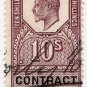 (I.B) Edward VII Revenue : Contract Note 10/-