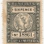 (I.B) Bonelli's Electric Telegraph Company 6d