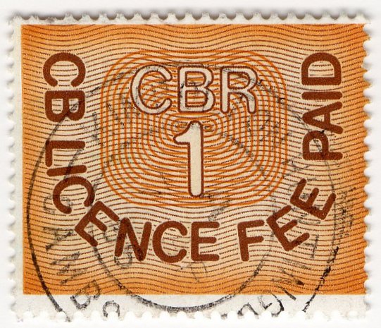 (I.B) Elizabeth II Revenue : CB Radio Fee &Acirc;&pound;10