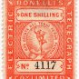 (I.B) Bonelli's Electric Telegraph Company 1/-