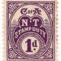 (I.B) Australia - Northern Territory : Stamp Duty 1d