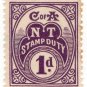 (I.B) Australia - Northern Territory : Stamp Duty 1d