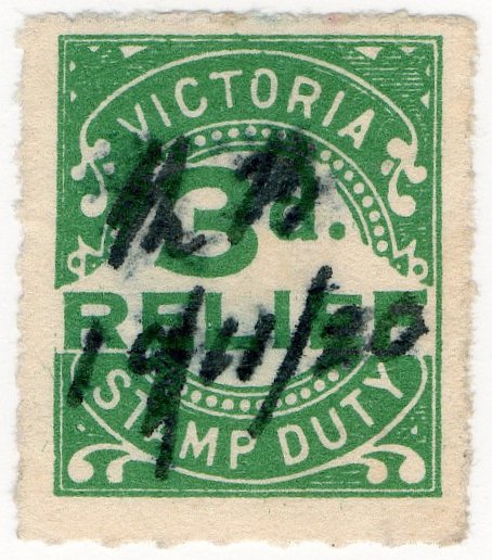 (I.B) Australia - Victoria Revenue : Relief Tax 3d