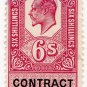 (I.B) Edward VII Revenue : Contract Note 6/-
