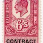 (I.B) Edward VII Revenue : Contract Note 6/-