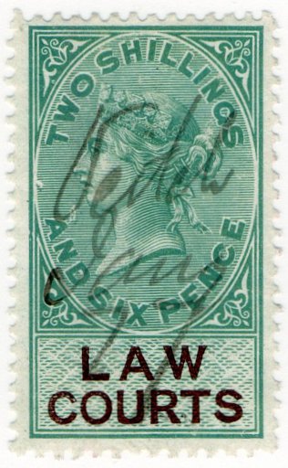 (I.B) QV Revenue : Law Courts (Scotland) 2/6d