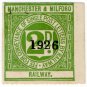 (I.B) Manchester & Milford Railway : Letter Stamp 2d