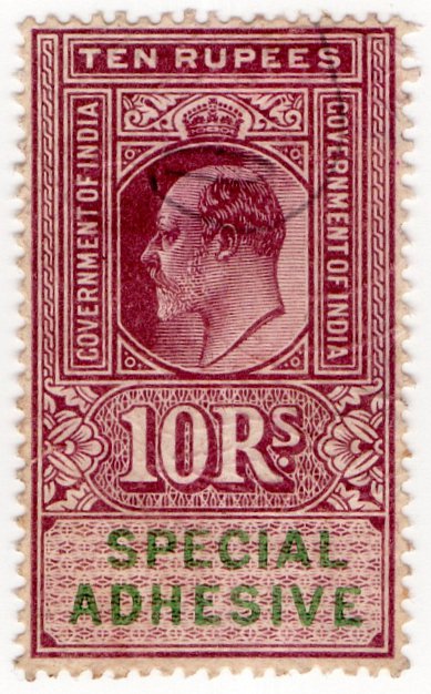 (I.B) India Revenue : Special Adhesive 10R