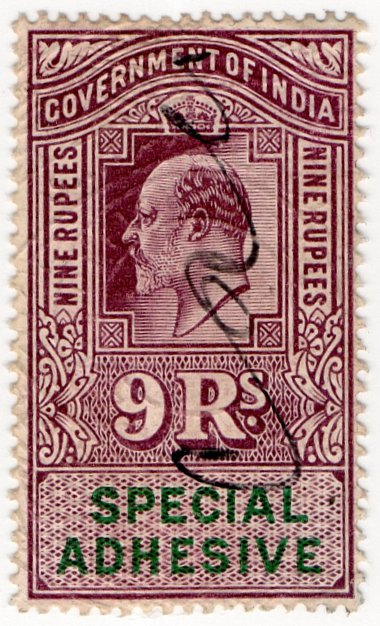 (I.B) India Revenue : Special Adhesive 9R