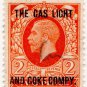 (I.B) George V Commercial Overprint : The Gas Light & Coke Company